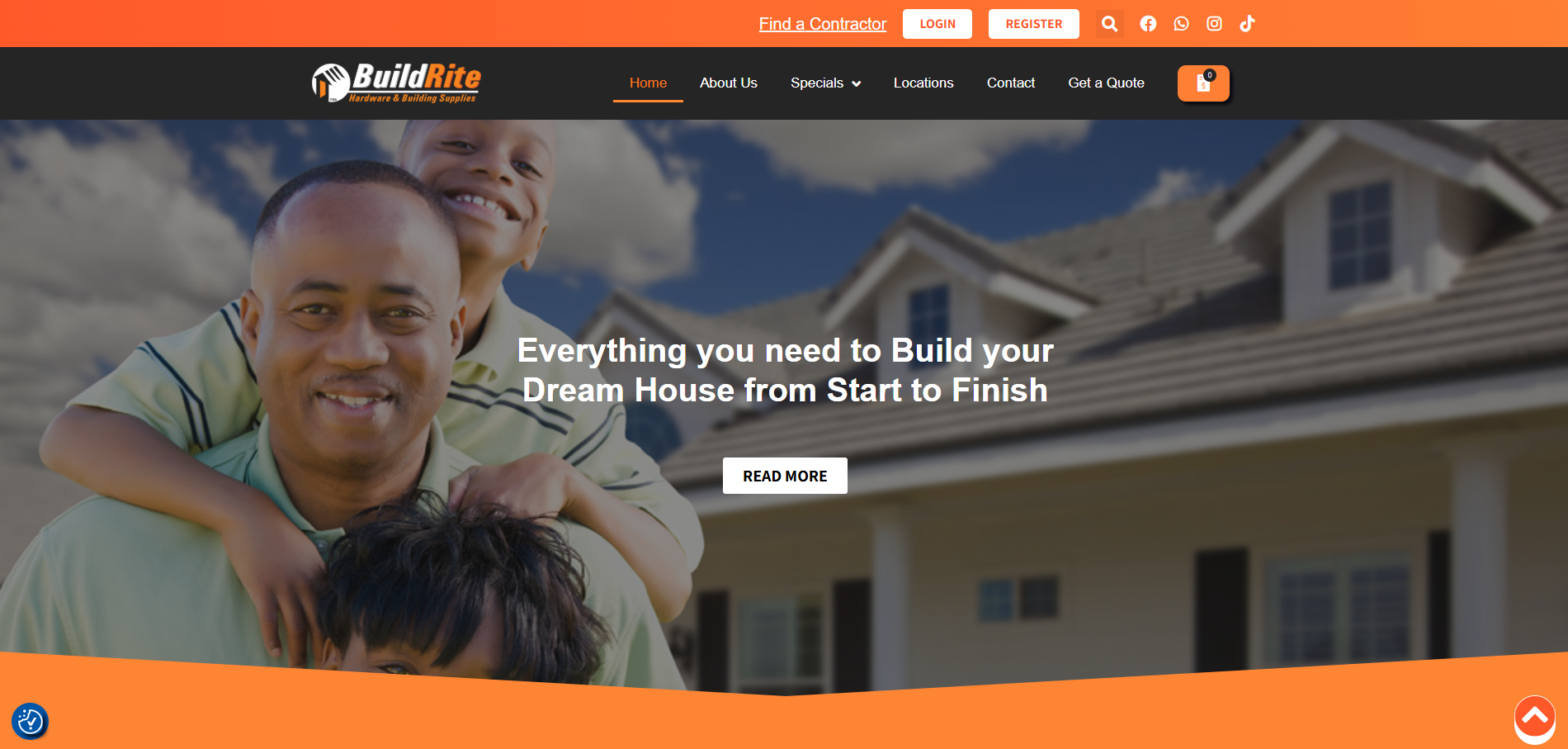 BuildRite website preview